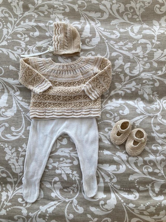 Conjunto artesanal 3 piezas