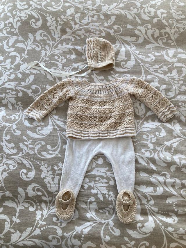 Conjunto artesanal 3 piezas