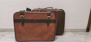 Maletas Vintage 2x1. de segunda mano por 22 EUR en Sevilla en WALLAPOP