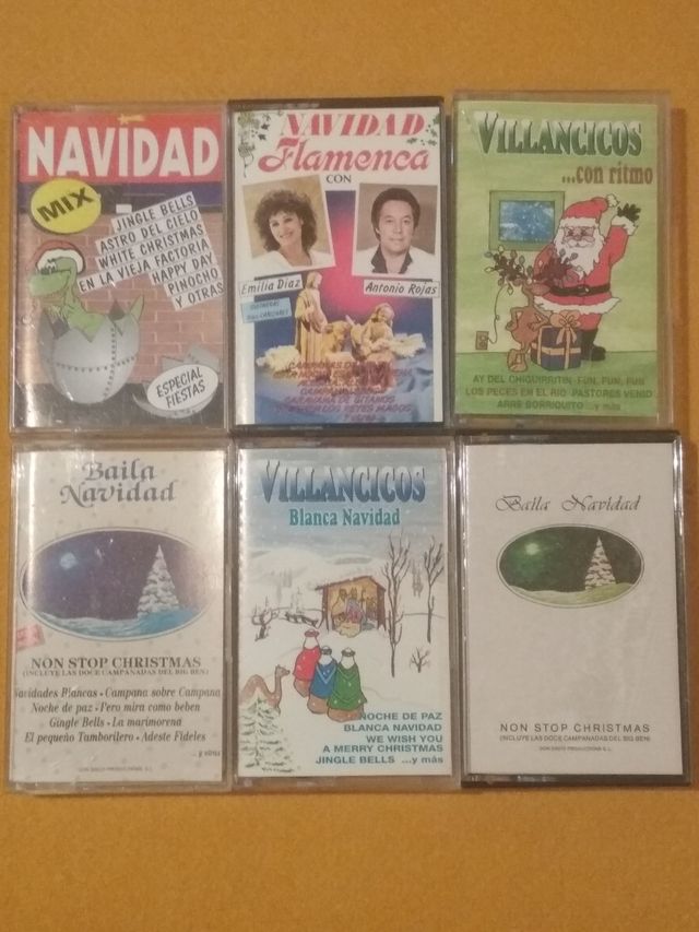 cintas cassettes villancicos