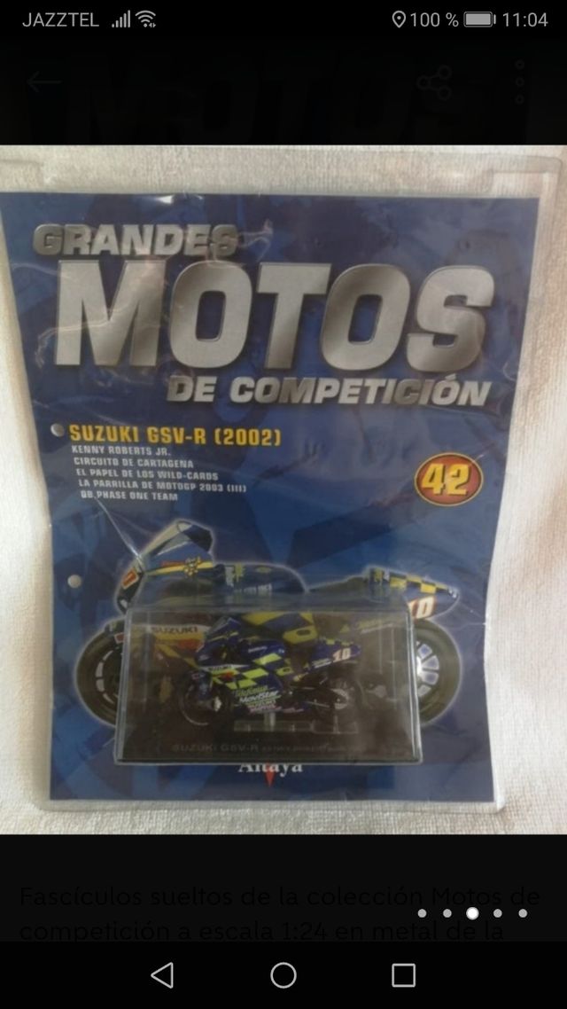 Fascículos sueltos Motos 1:24