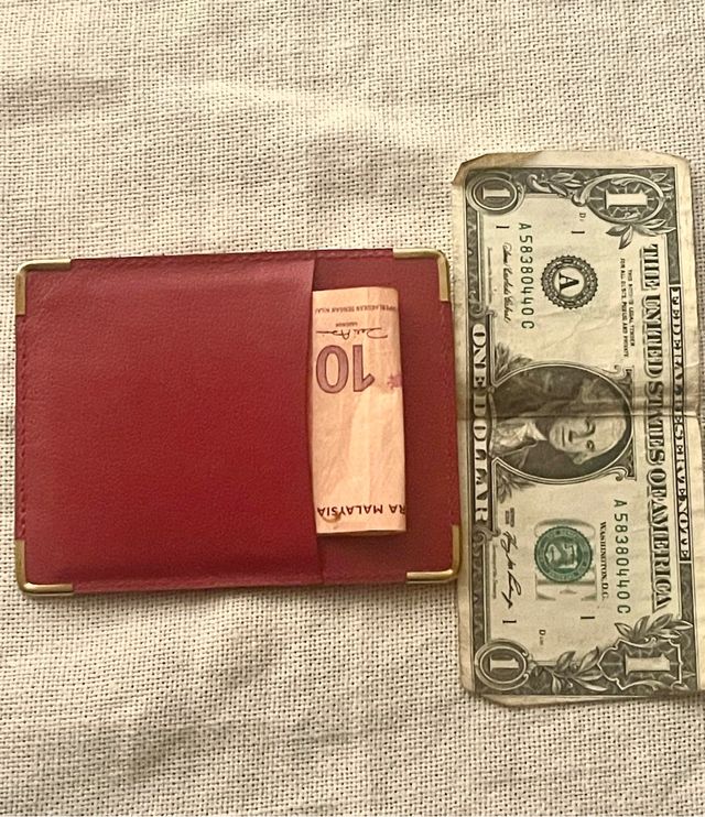 ROLEX tarjetero de piel original