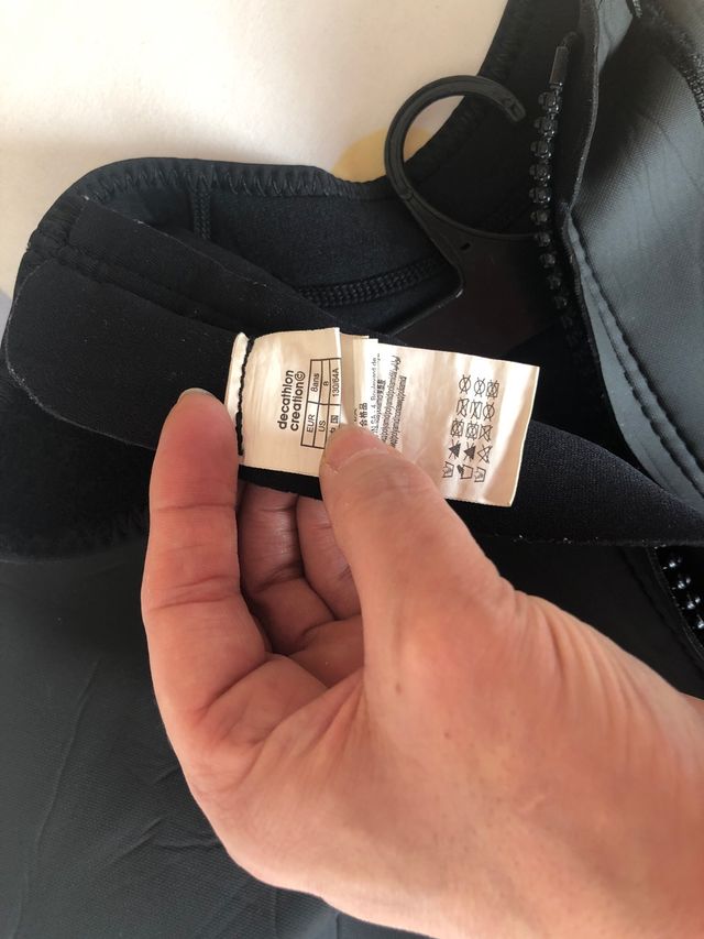 Traje corto neopreno niño talla 8