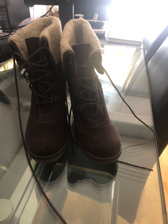 Botines ante marrones