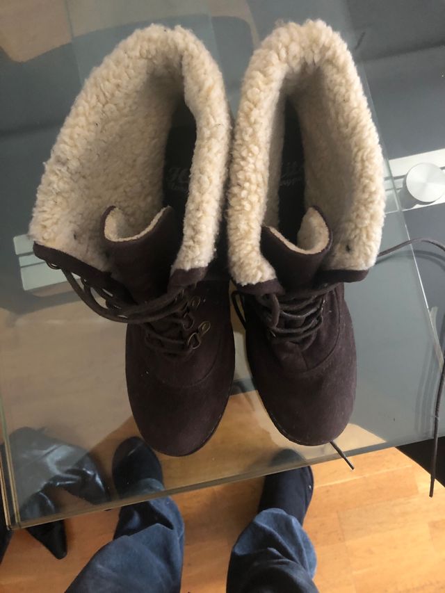 Botines ante marrones