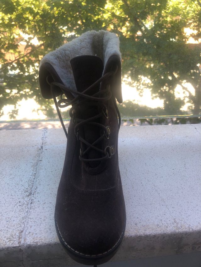 Botines ante marrones