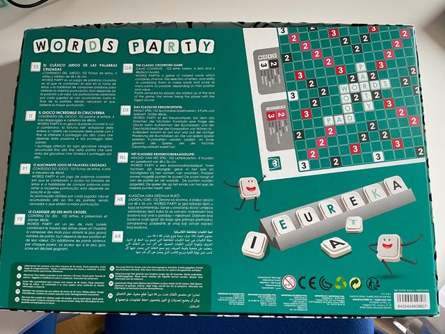Juego Words party de Eurekakids 