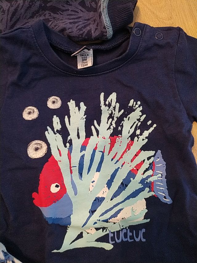 Conjunto bebe ropa TUC TUC 9m verano