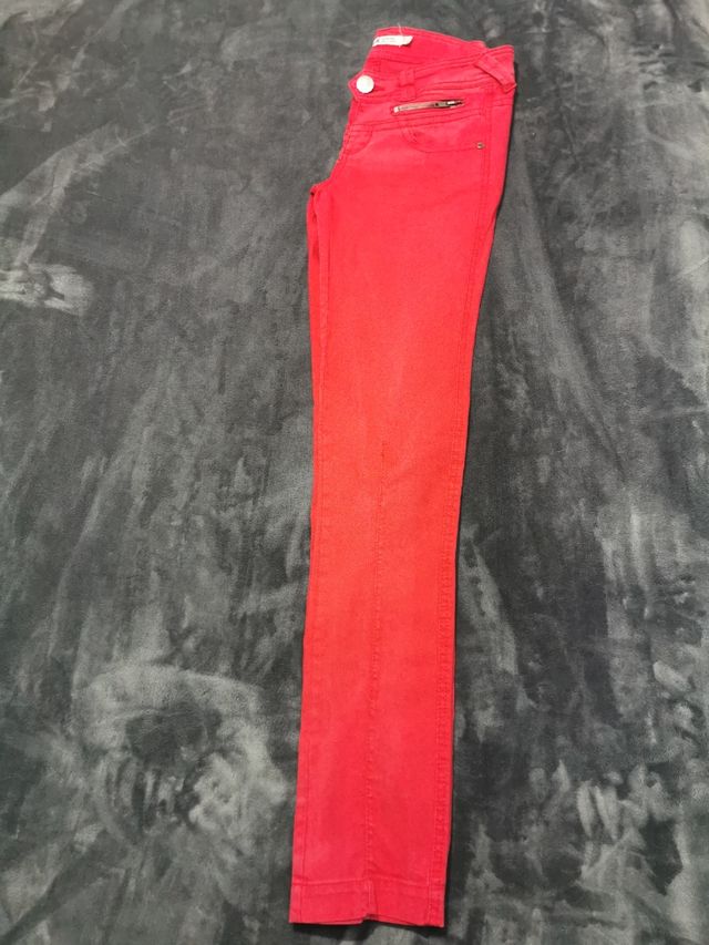pantalon mujer berska rojo