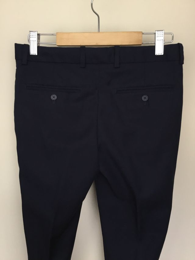 Traje pantalón y chaqueta niño azul marino T 9-10