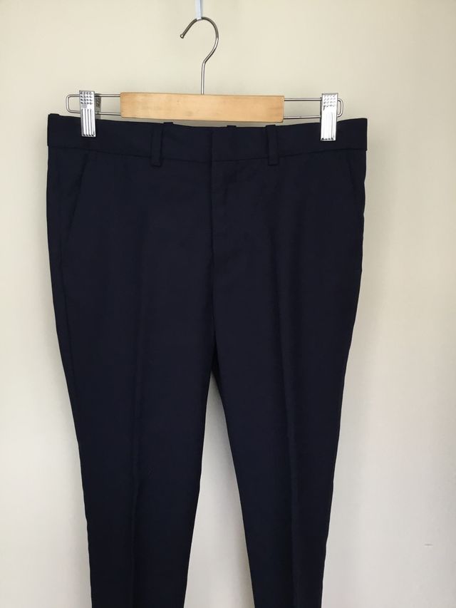 Traje pantalón y chaqueta niño azul marino T 9-10