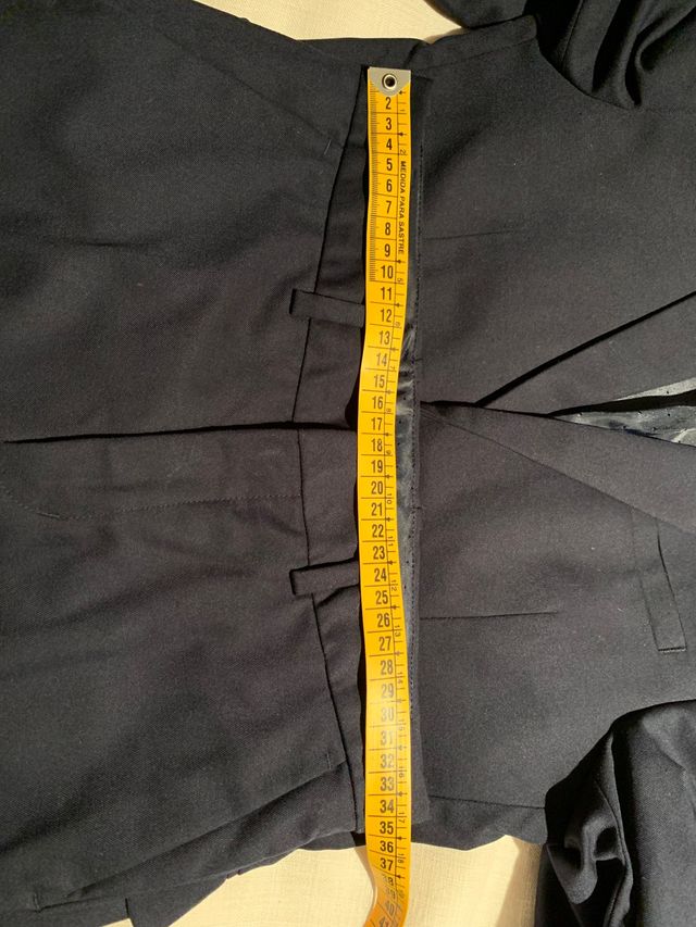 Traje pantalón y chaqueta niño azul marino T 9-10
