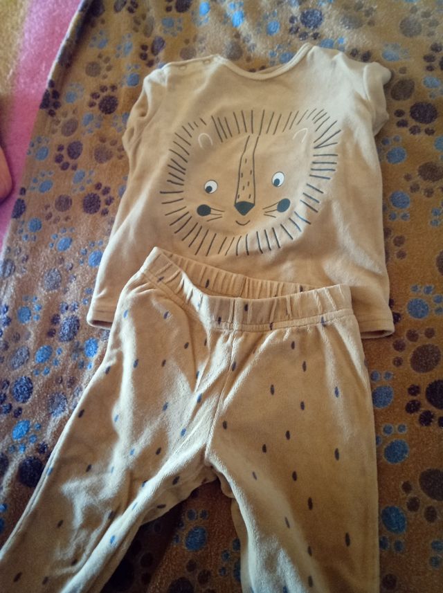 pijama dos piezas
