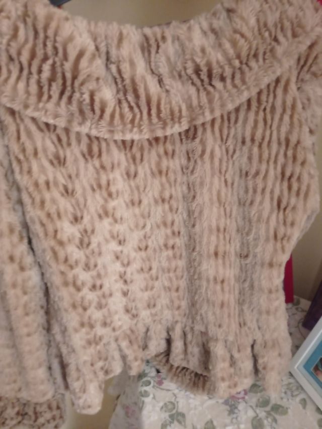 chaqueta piel sintética