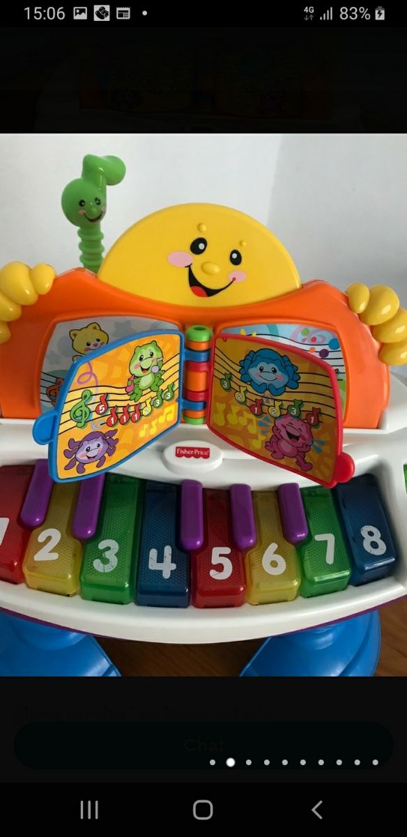 Piano musical Fisher Price