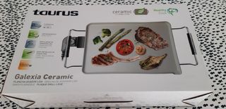 Plancha asador Taurus Galexia Ceramic de segunda mano por 15 EUR en Madrid  en WALLAPOP