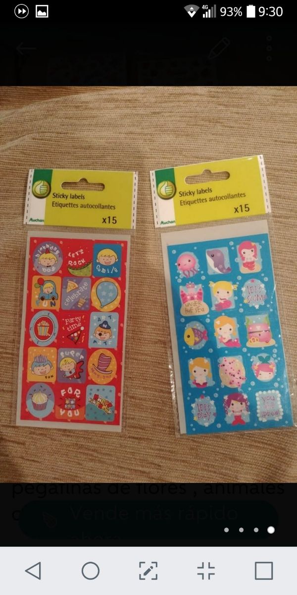lote pegatinas
