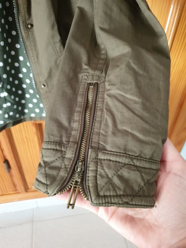CHAQUETA verde militar