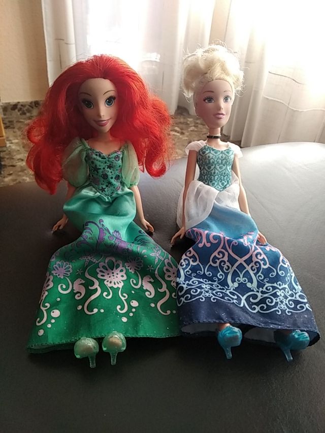 Princesa Cenicienta y Ariel
