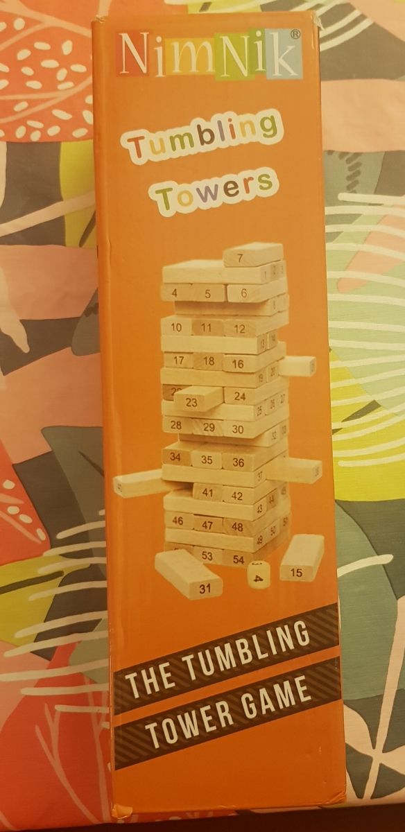 Tumbling Towers.Juego para niños de más de 6 años