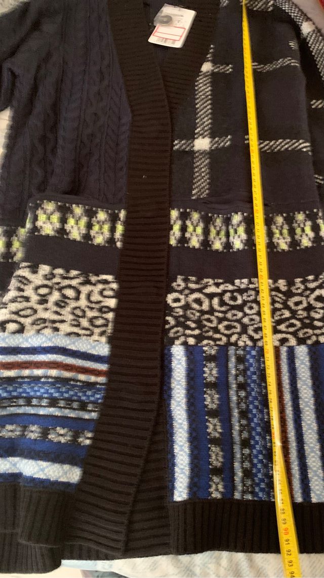 Chaqueta punto desigual