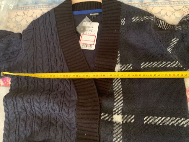 Chaqueta punto desigual