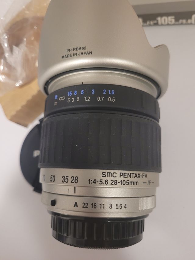 objetivo Pentax SMCP-FA 28-105