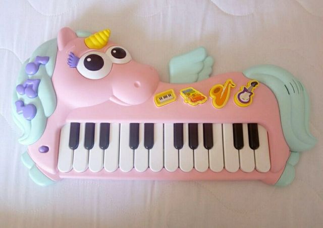 Piano infantil unicornio