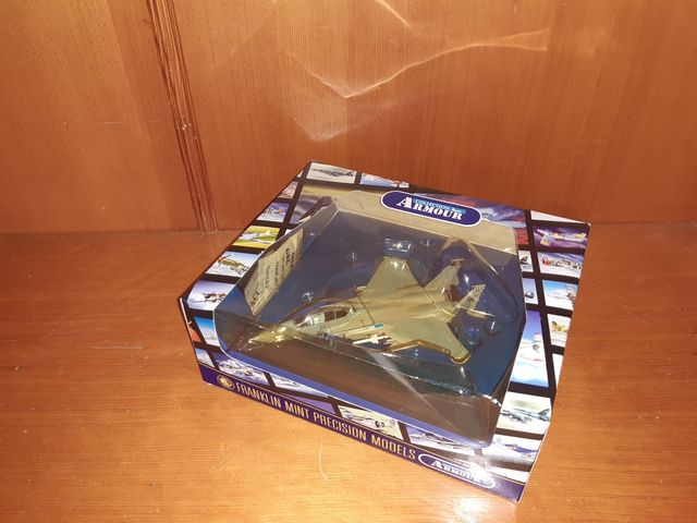 RARO de EEUU  AVIÓN F 15 USAF  FRANKLIN MINT 1/100