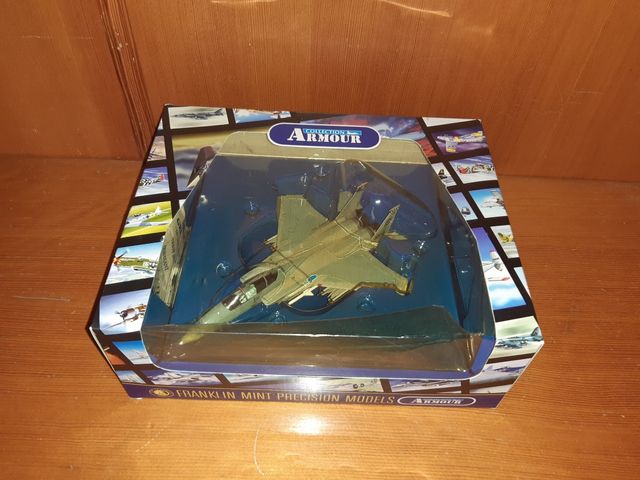 RARO de EEUU  AVIÓN F 15 USAF  FRANKLIN MINT 1/100