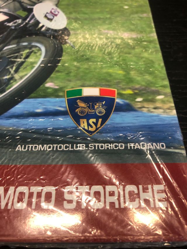 Depliant Motoshow moto storiche