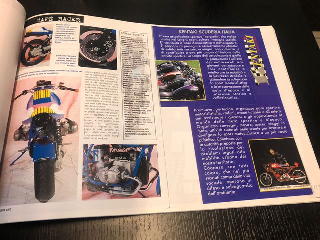 Rassegna Stampa Totti Roberto moto storiche