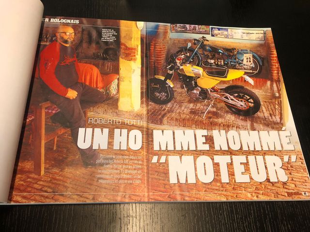 Rassegna Stampa Totti Roberto moto storiche