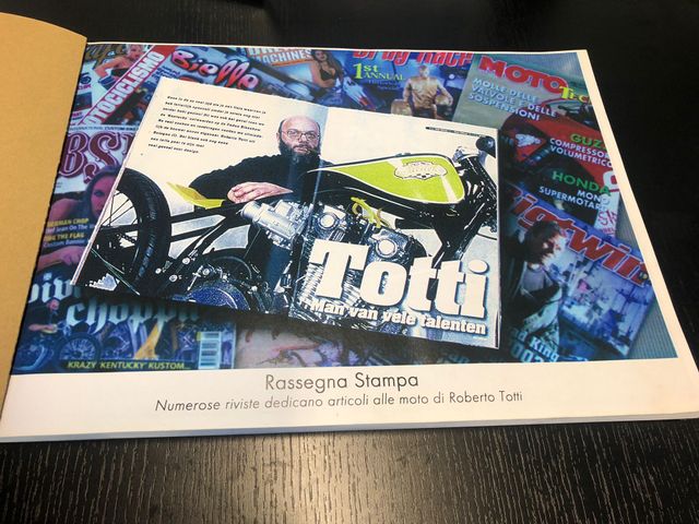 Rassegna Stampa Totti Roberto moto storiche