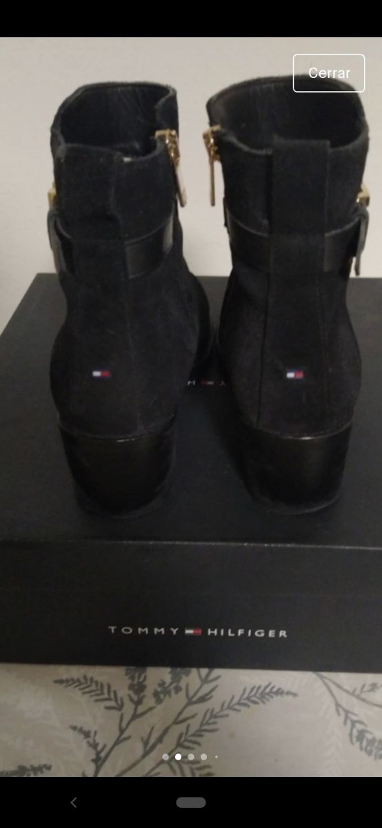 Botín ante negro Tommy Hilfiger N.38