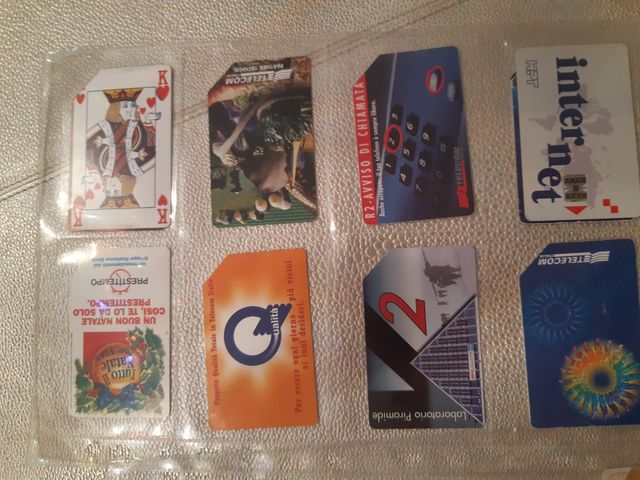 schede telefoniche vintage