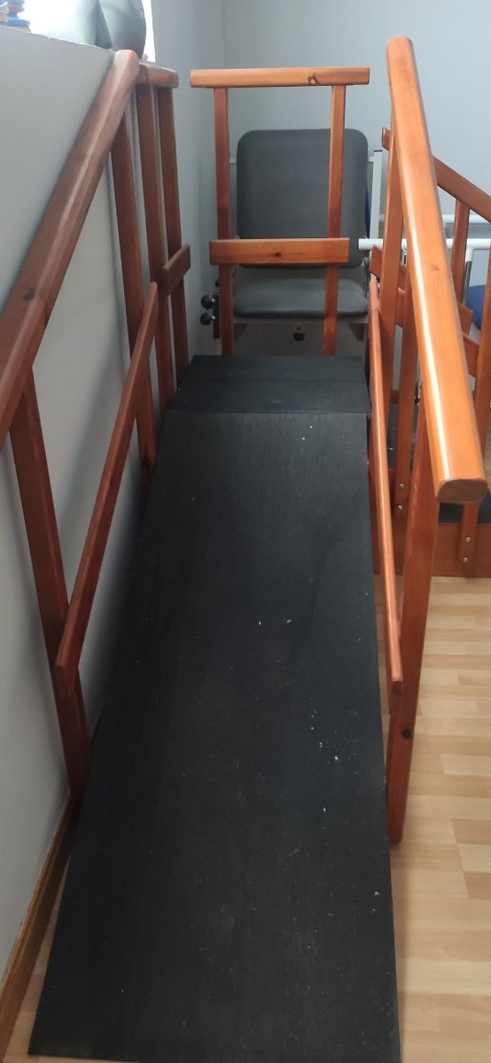 escalera- rampa fisioterapia