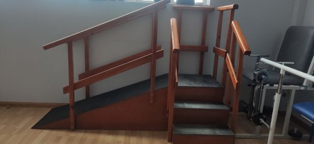 escalera- rampa fisioterapia