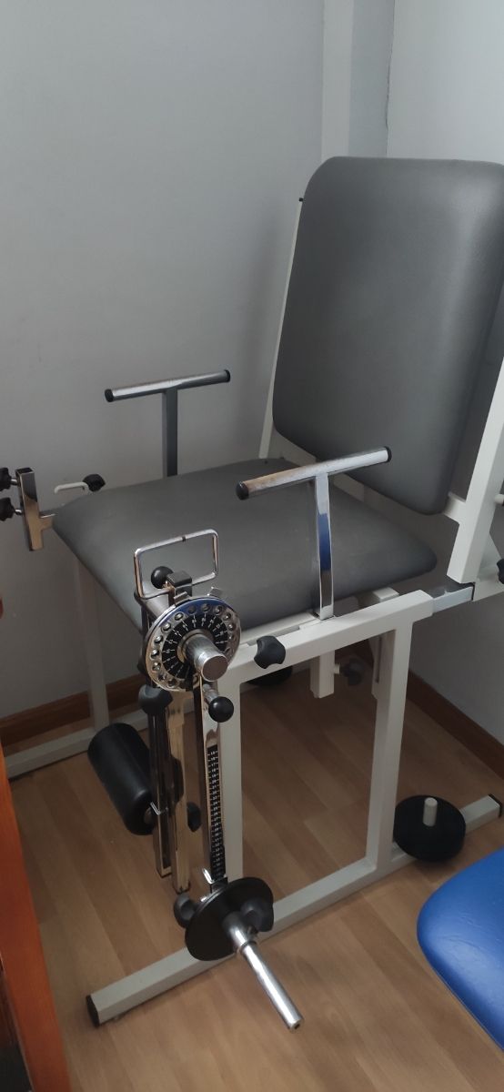 banco cuádriceps e isquios fisioterapia