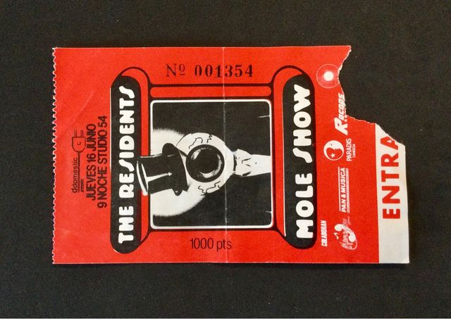 Antigua entrada The Residents