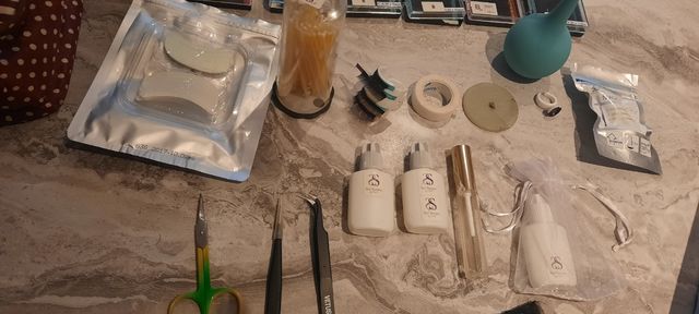 kit extensiones de pestañas