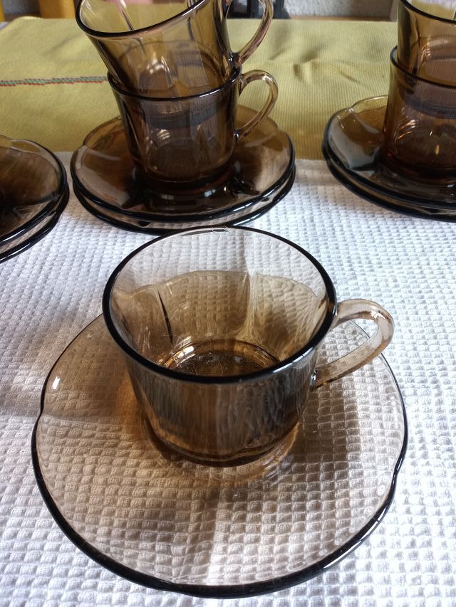 Vajilla Color Humo Duralex Restos