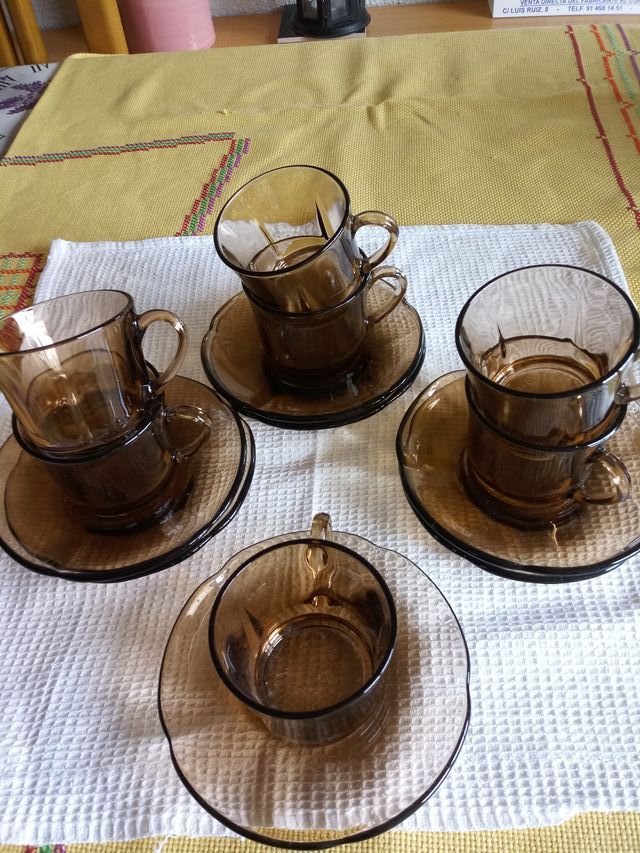 Vajilla Color Humo Duralex Restos