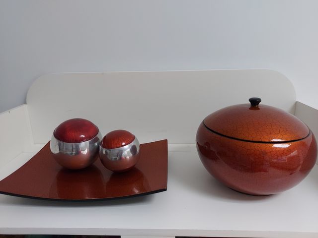Bandeja con Boll decoración 