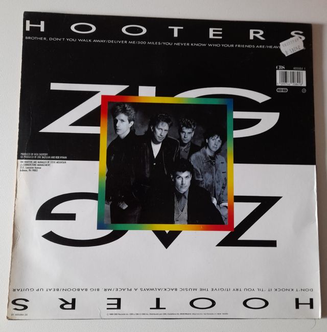 🔴 Hooters - Zig Zag LP 1989