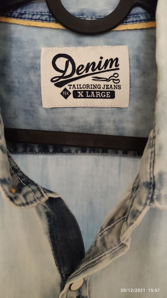 camisa vaquera 10€