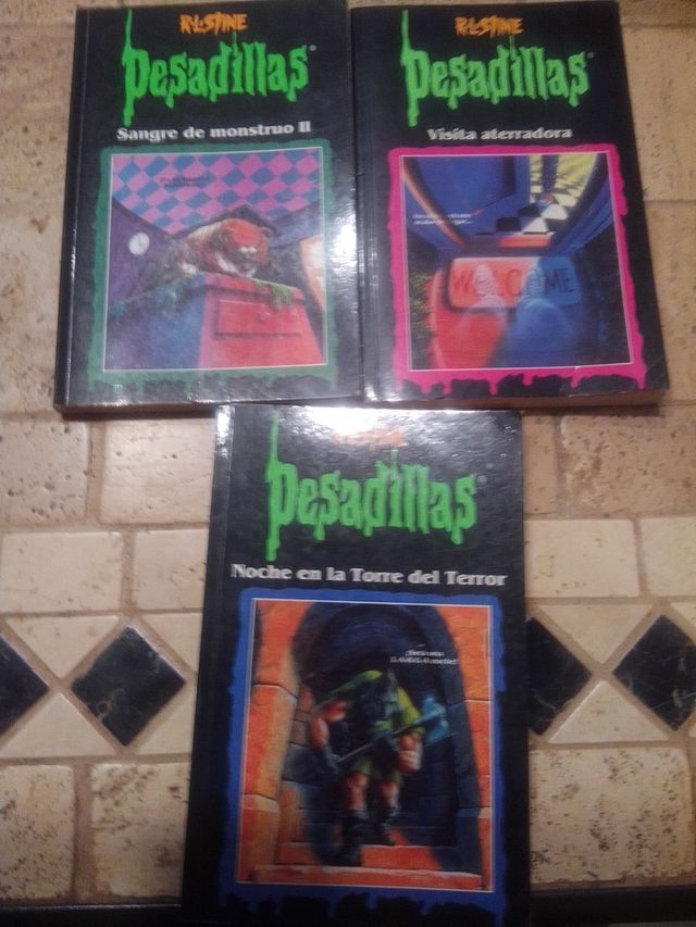 4 libri in totale della saga degli incubi 1 regalo