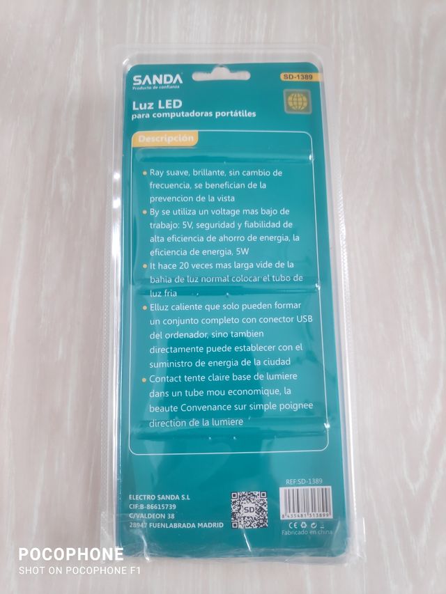 Luz Led para portatiles