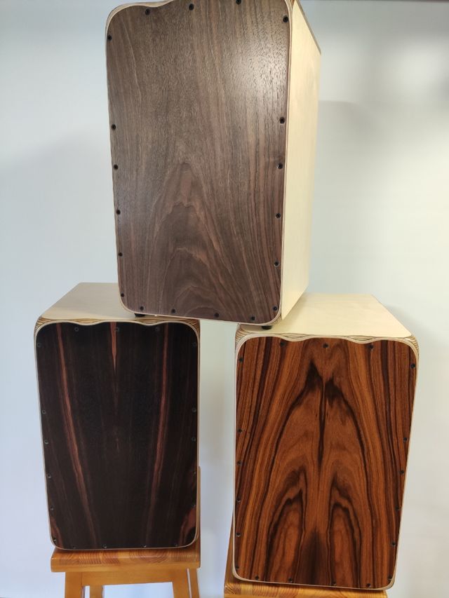 Cajón Flamenco FUSION modelo ESCENARIO granadillo