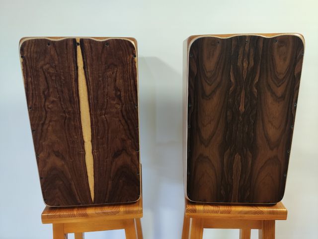 Cajón Flamenco FUSION modelo ESCENARIO granadillo